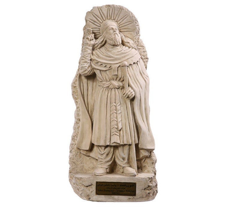 Zarathustra Sculpture Iranian Spiritual Leader
