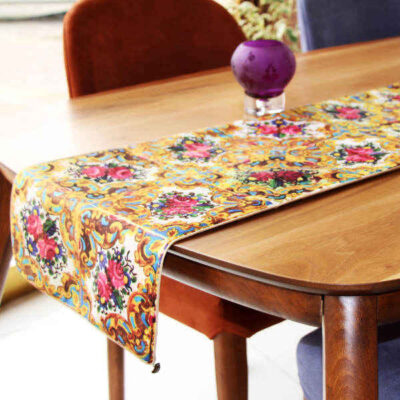 Nappe Élégance Persane en Velours Homa R-121