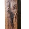 Plateau de Backgammon Sculpté en Bois, Fabriqué à la Main avec l'Héritage Persan Derviche