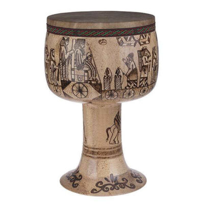 Tambour Tombak Persan – Modèle Helmi Achaéménide, Taille 28