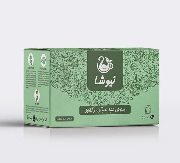 Mélange de tisane Newsha : Fenugrec, Ortie & Coriandre