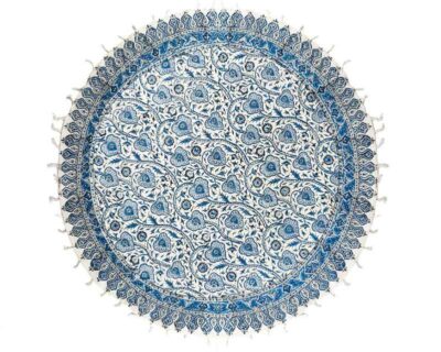 Nappe Persane : Impression Traditionnelle Kalamkari d’Isfahan 03