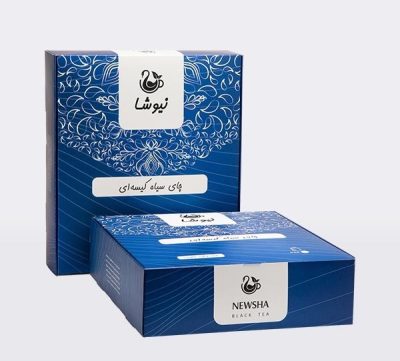 Sachets de thé iranien Newsha – Thé noir (160 pièces & 3 paquets)