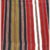 Tapis Jajim persan authentique tissé à plat rayé Tribal