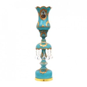 Lampe de cristal persane émaillée – forme traditionnelle Laleh