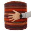 Pouf kilim ottoman authentique d’origine Iran, fait main H105