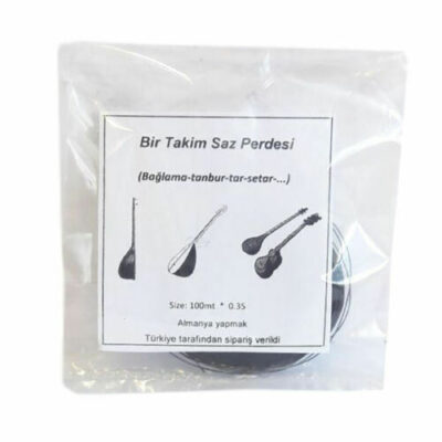 Pardeh ou frette pour Tar, Setar et Baglama persans