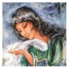 Tapis mural persan de Tabriz représentant la miniature M11