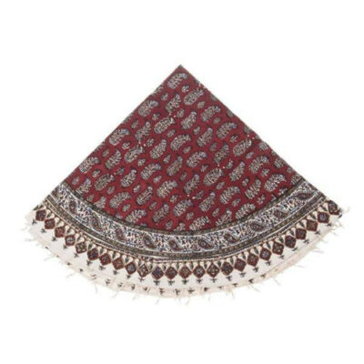 Nappe Iranienne : Impression Traditionnelle Kalamkari d’Isfahan 01