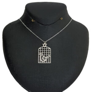 Collier en Argent Minimaliste Motif Morghe Amin