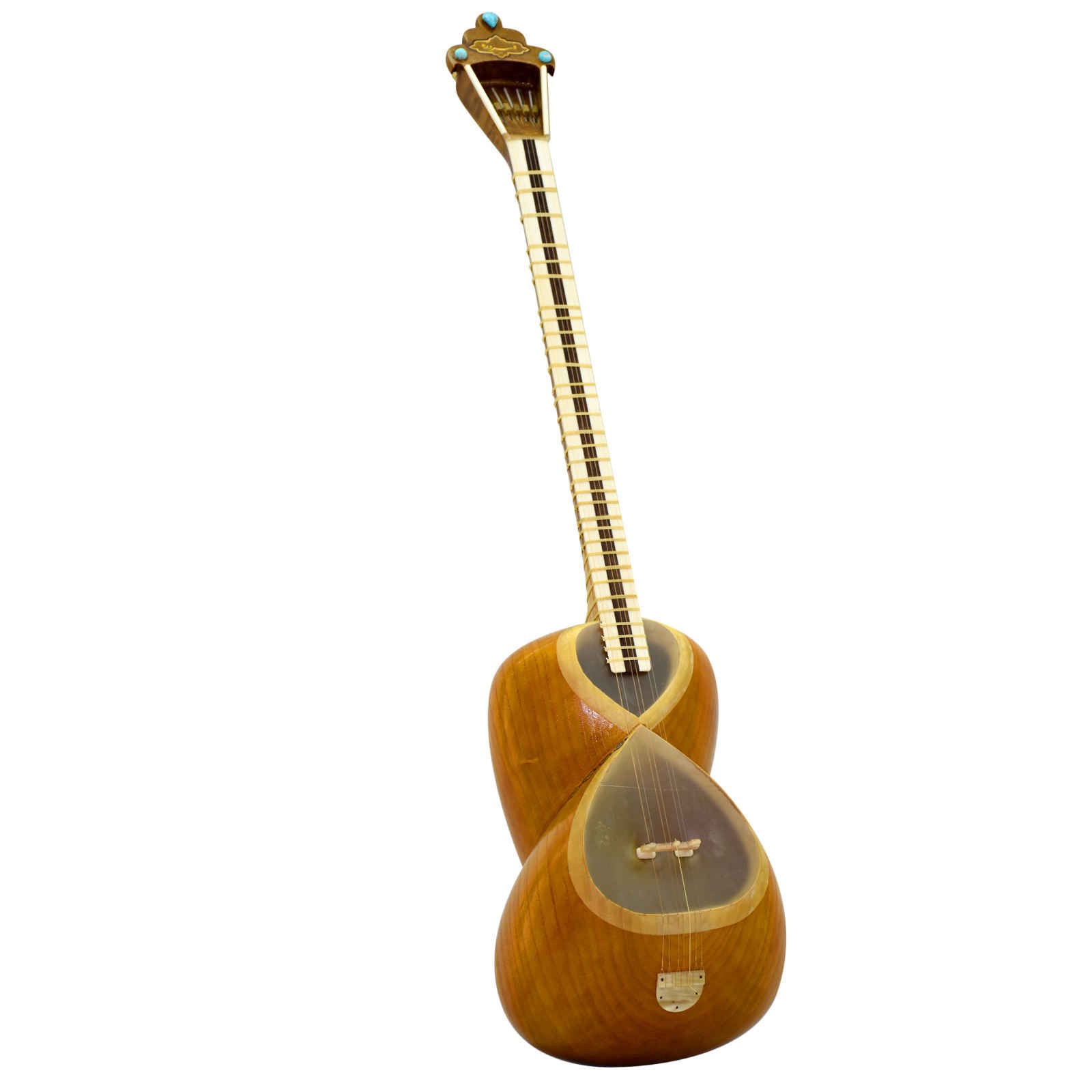 Instrument à cordes Tar persan – Fabriqué à la main par IranSaz, Modèle Firoozeh