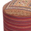 Pouf kilim ottoman authentique d’origine Iran, fait main AP405