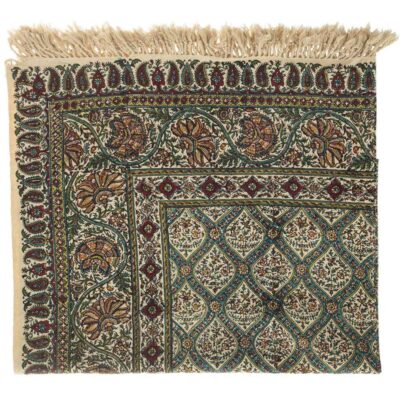Nappe Persane : Nappe Traditionnelle à Impressions au Bloc Kalamkari d’Ispahan 24