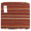 Pouf kilim ottoman authentique d’origine Iran, fait main AP406