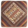 Pouf kilim ottoman authentique d’origine Iran, fait main AP406