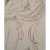 Peinture d'art miniature persan originale : Aquarelle – Désir d’amour