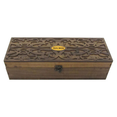 Boîte Organisatrice de Sachets de Thé en Bois avec Coffres T2000