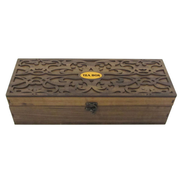 Boîte Organisatrice de Sachets de Thé en Bois avec Coffres T2000