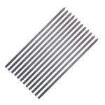 Ensemble de Douze Brochettes en Aluminium (50 cm) pour Kebab de Poulet et Grillades