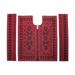 Panneau de robe brodé Balochi fait à la main – Design classique