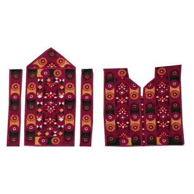 Panneau de robe brodé Balochi fait à la main – Modèle A2