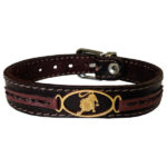 Bracelet en cuir persan pour hommes et femmes – Symbole Mordad