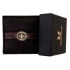 Bracelet en cuir persan pour hommes et femmes - Symbole Faravahar