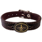 Bracelet en cuir persan pour hommes et femmes – Symbole Faravahar