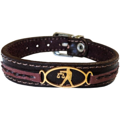 Bracelet en cuir persan pour hommes et femmes – Symbole Mehr