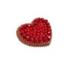 Épinglette féminine perles – Design Cœur