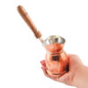 Cafetière Turque - Cezve en Cuivre Martelé Traditionnel / Ibrik, Mesaleen