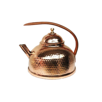 Bouilloire en cuivre persan durable pour cuisinière traditionnelle martelée 144