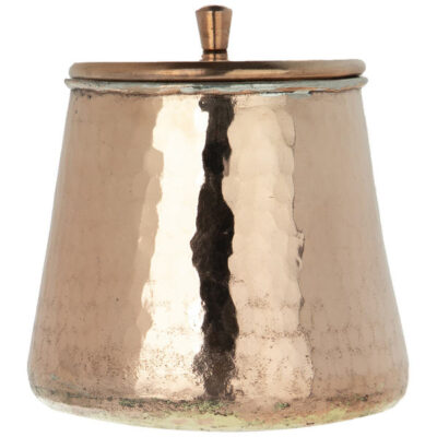 Pot persan en cuivre pour Abgoosht avec couvercle idéal pour la préparation de plats traditionnels Modèle FG45