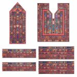 Panneau de robe brodé Balochi fait à la main – GL