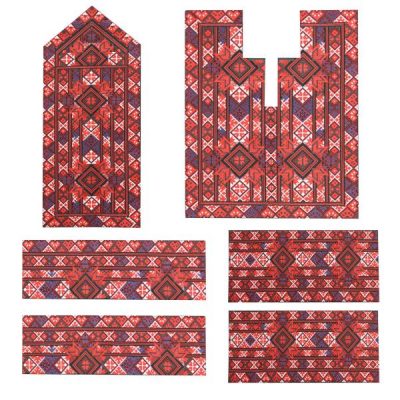Panneau de robe brodé Balochi fait à la main – PK