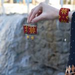 Set Bracelet et Boucles d’Ores Brodés Persan – Hori