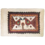 Tapis en feutre de laine persan 100 % naturel et fait main TB405