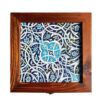 Boîte en Bois pour Cadeaux – Motif Persan Inspiré Carrelage
