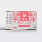 Thé vert aromatisé au romarin et à la rose de Damas Newsha 70 g (lot de 10)