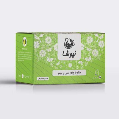 Newsha Lemon Flavored Green Tea 70 gr (10x)