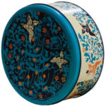Boîte Métallique pour Cadeaux – Motif Persan Inspiré
