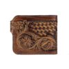 Portefeuille bifold en cuir persan pour hommes avec design Anil