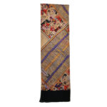 Foulard en soie persane pour femme – Luxe et vibrant Shahnameh