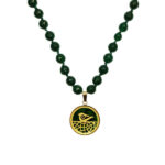 Collier plaqué or persan pour femmes Oiseau