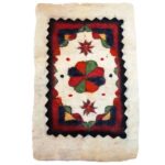 Tapis en feutre de laine persan 100 % naturel et fait main Teb302