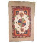 Tapis en feutre de laine persan 100 % naturel et fait main Teb20