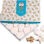 Gaz Kermani : 28 % Pistache – Nougat traditionnel iranien à l’essence de rose – 450g
