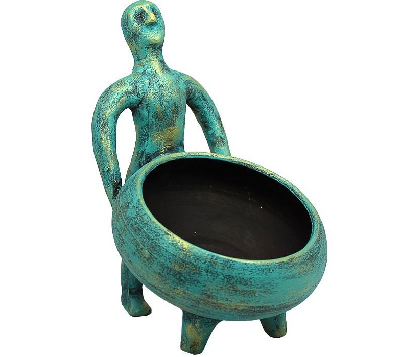 Bougeoir en poterie persane fait main avec élégance artisanale Dummy