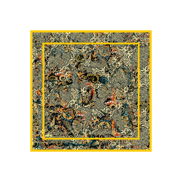 Summer Scarf for Women - Luxe Paisley Print, Vibrant Design