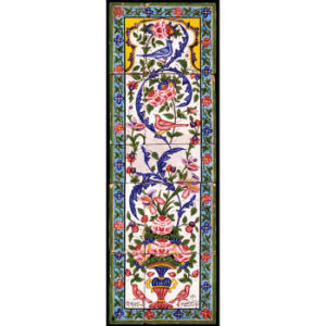 Châle imprimé perse pour femme – Fleur & Oiseau artistiques